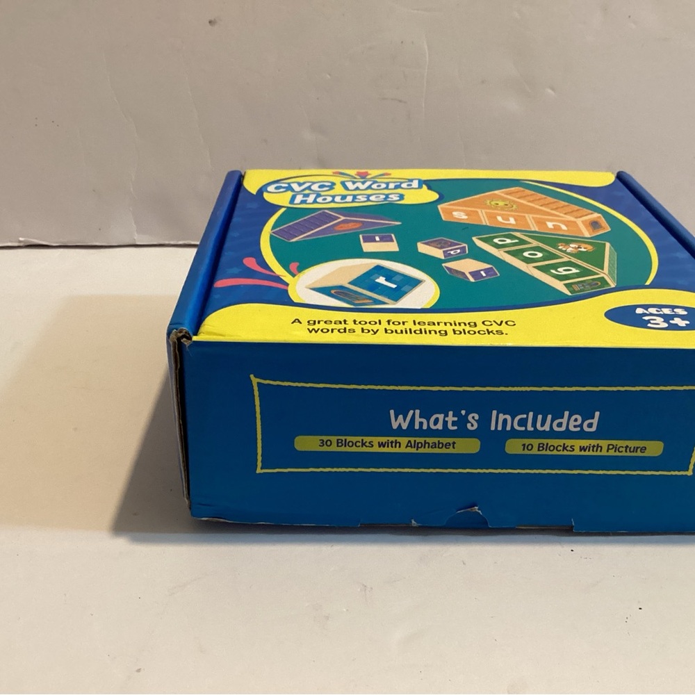 CVC Word Houses Learning Blocks - Picture 6 of 6